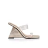 Hot - Brooke Wedge - Gold Metallic Patent Shoes