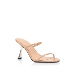 Online - Marilyn Sandal Patent Leather - Beige Shoes