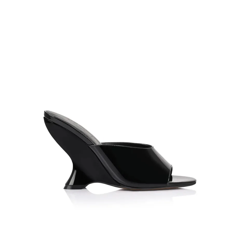 Best - Martha Wedge Patent Leather - Black Shoes
