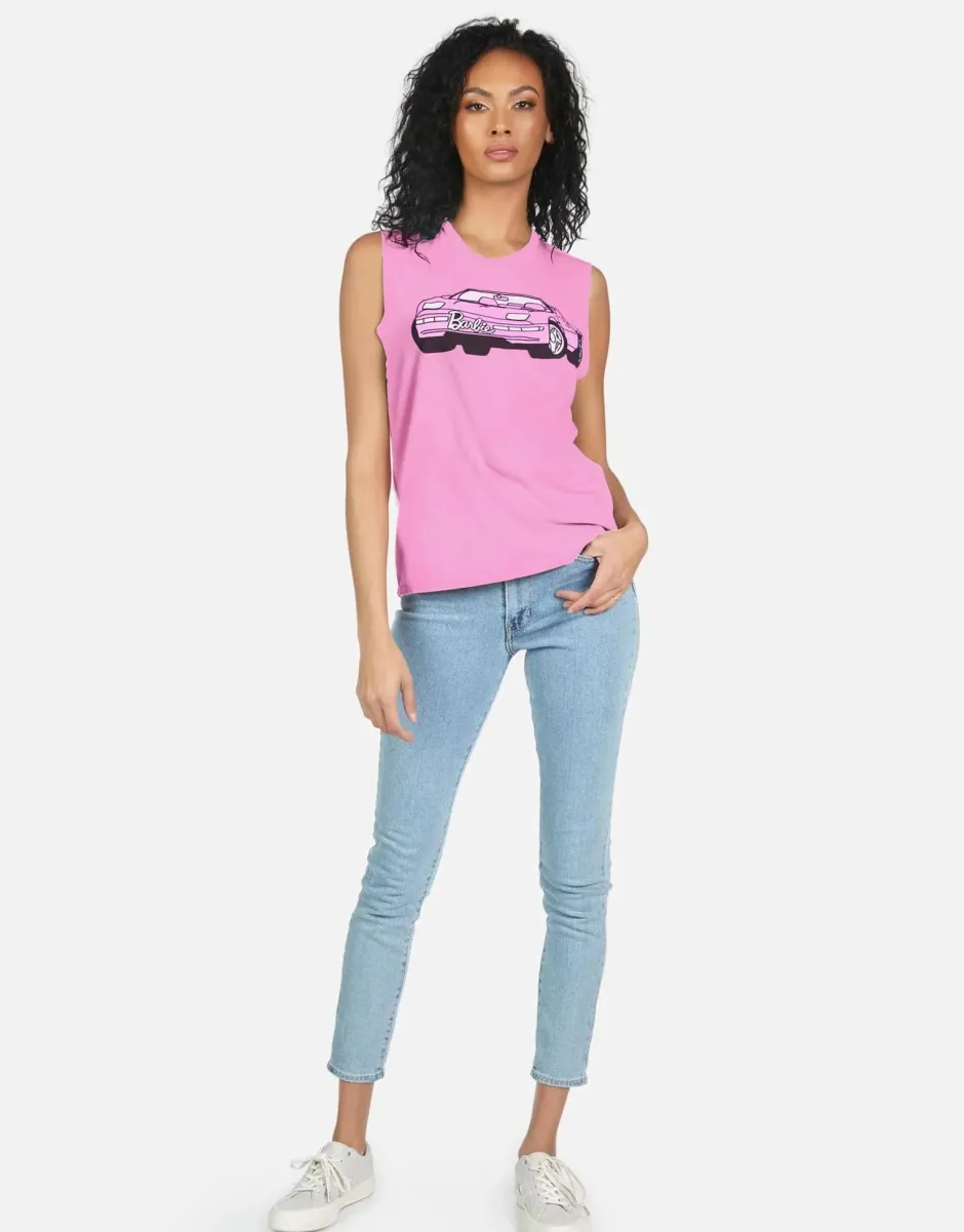 Sale - Kel Barbie Convertible Tee - Pink Graphic Tees