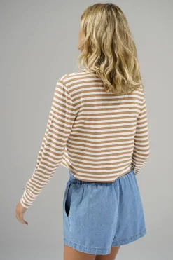 Clearance - Jo Chambray Short - Faded Blue Shorts