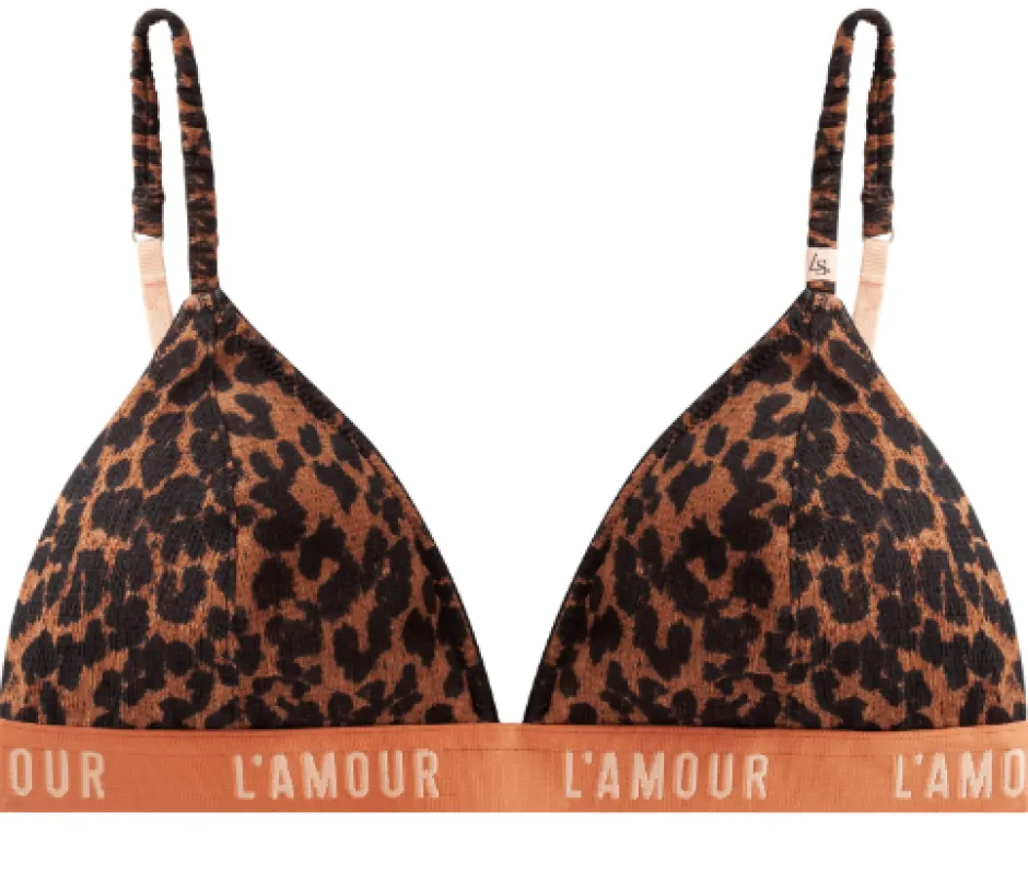 Sale - Darling Bralette - Brown Intimates