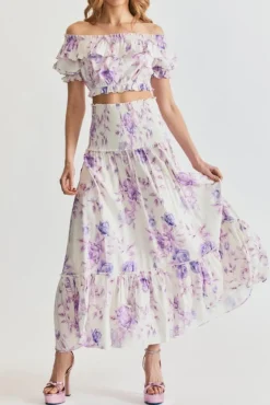Best - Audrille Crop Top - Spanish Lilac Crop Tops