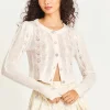 Hot - Birch Cardigan - Porcelain Sweaters & Knits