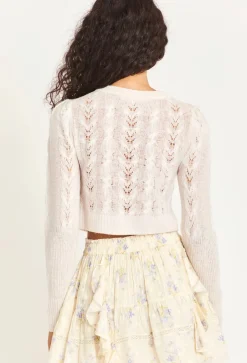 Hot - Birch Cardigan - Porcelain Sweaters & Knits