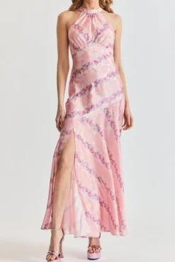 Hot - Brinda Dress - Pink Malibu Dresses | Long Dresses