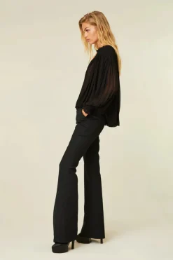 Clearance - Fernanda Blouse - Black Blouses