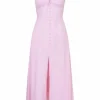Hot - Linella Maxi Dress - Ballerina Pink Midi | Midi Dresses