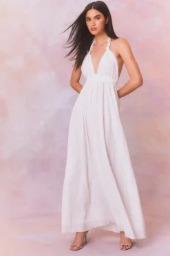 Best - Love Halter Maxi Dress - Iridescent Slate Dresses | Long Dresses