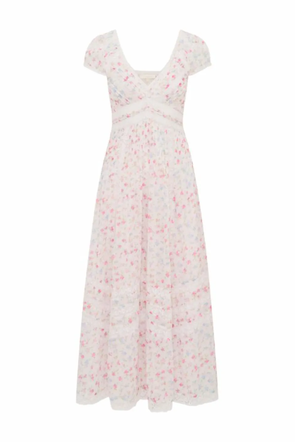 New - Suvi Cotton Midi Dress - Confetti Bloom Midi | Midi Dresses