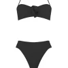 Outlet - Alborozo Two Piece - Black Bikini
