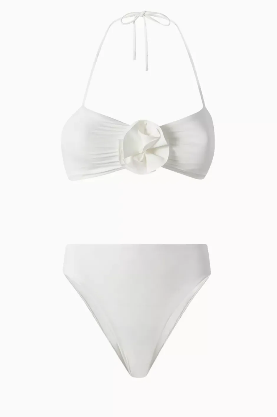 Best - Alborozo Two Piece - White Bikini