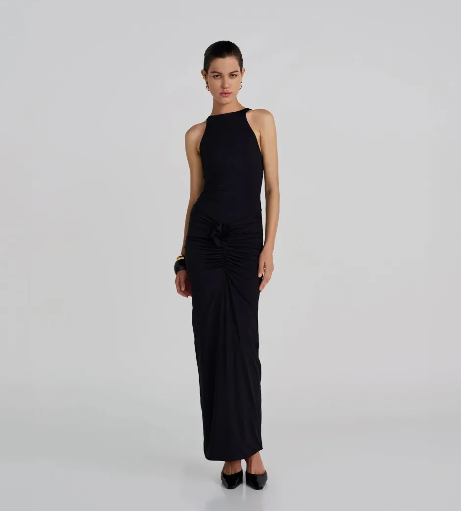 Online - Alquimia Dress - Black Dresses | Long Dresses