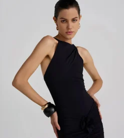 Online - Alquimia Dress - Black Dresses | Long Dresses