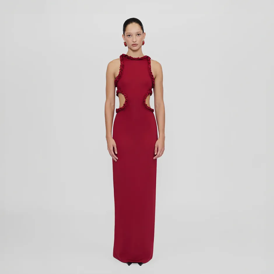 Sale - Anassa Long Dress - Carmesí Long Dresses | Dresses