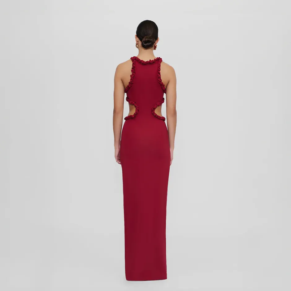 Sale - Anassa Long Dress - Carmesí Long Dresses | Dresses