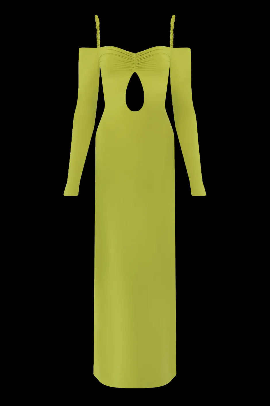 Fashion - Calice Cutout Midi Dress - Oasis Green Dresses | Long Dresses
