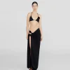 Discount - Capella Pareo Skirt - Black Coverups