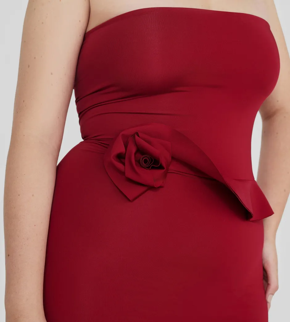 Outlet - Caracola Dress - Carmesi Long Dresses | Dresses