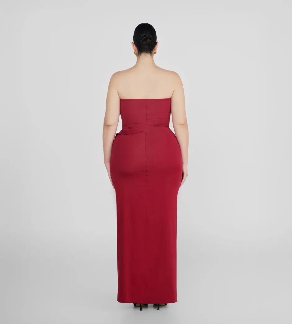 Outlet - Caracola Dress - Carmesi Long Dresses | Dresses