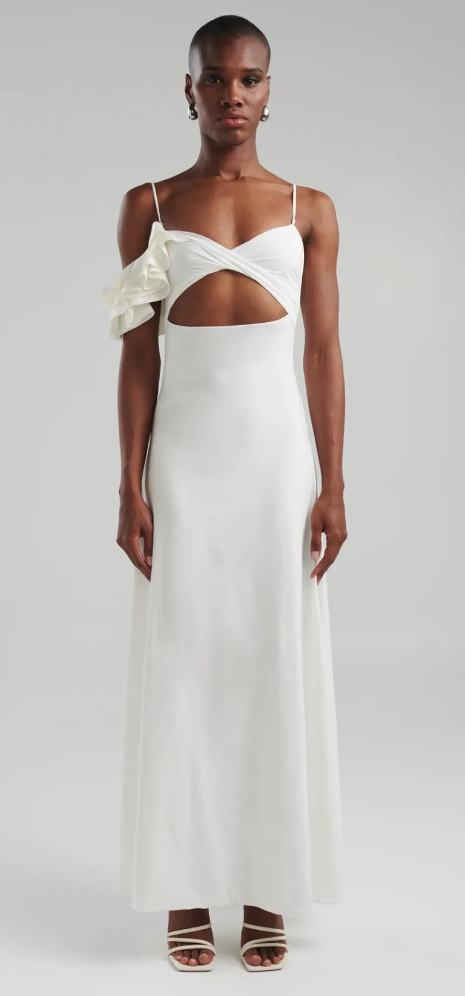 Online - Cavalieri Dress - Off White Dresses | Long Dresses