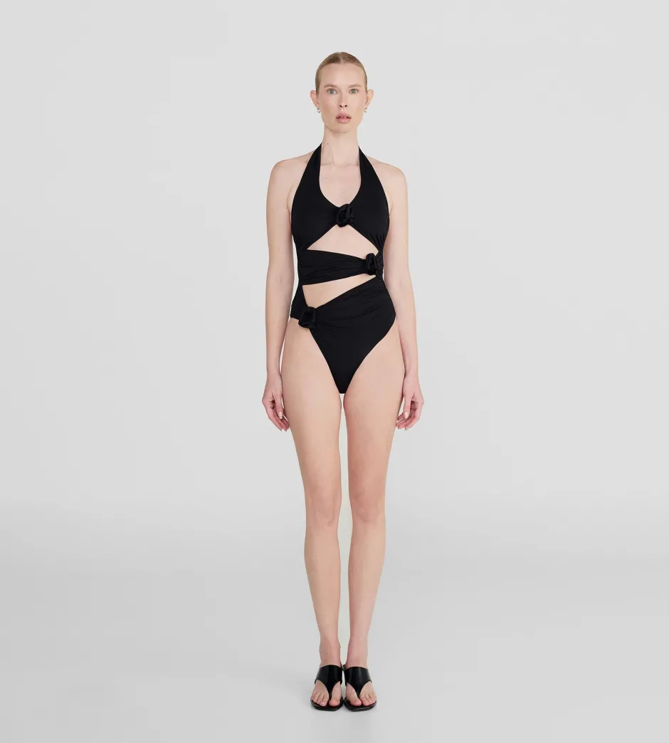 Fashion - Cipria One-piece - Black One Piece