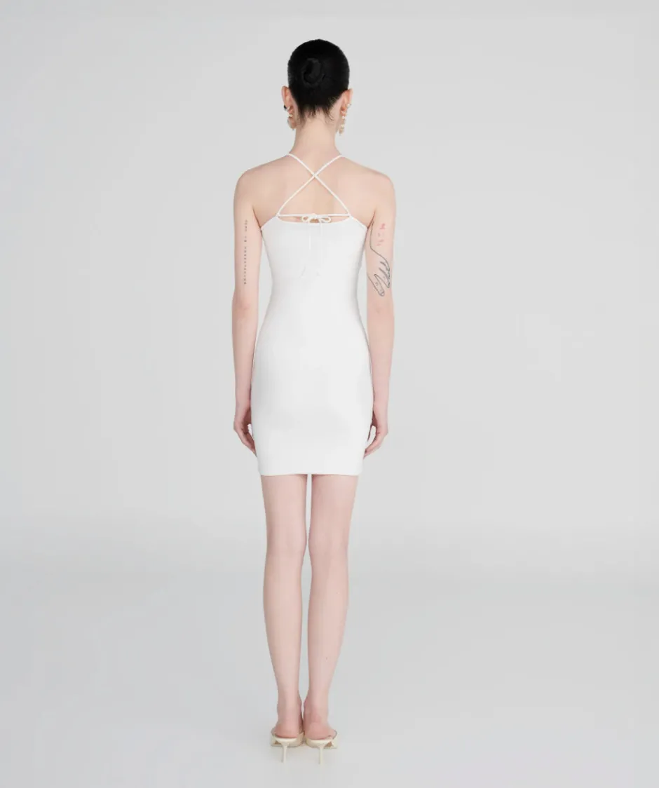 Discount - Coari Mini Dress - White Dresses | Mini Dresses