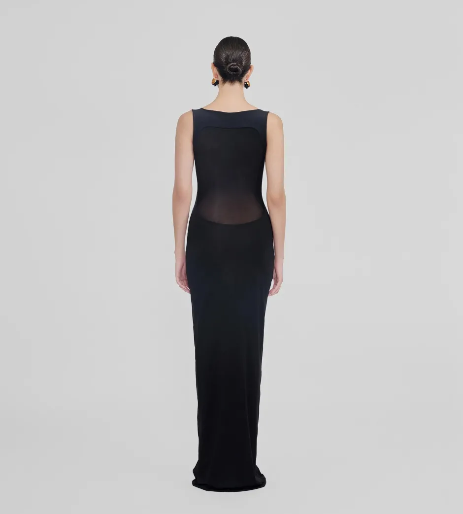 Discount - Hibisco Dress - Black Long Dresses | Dresses