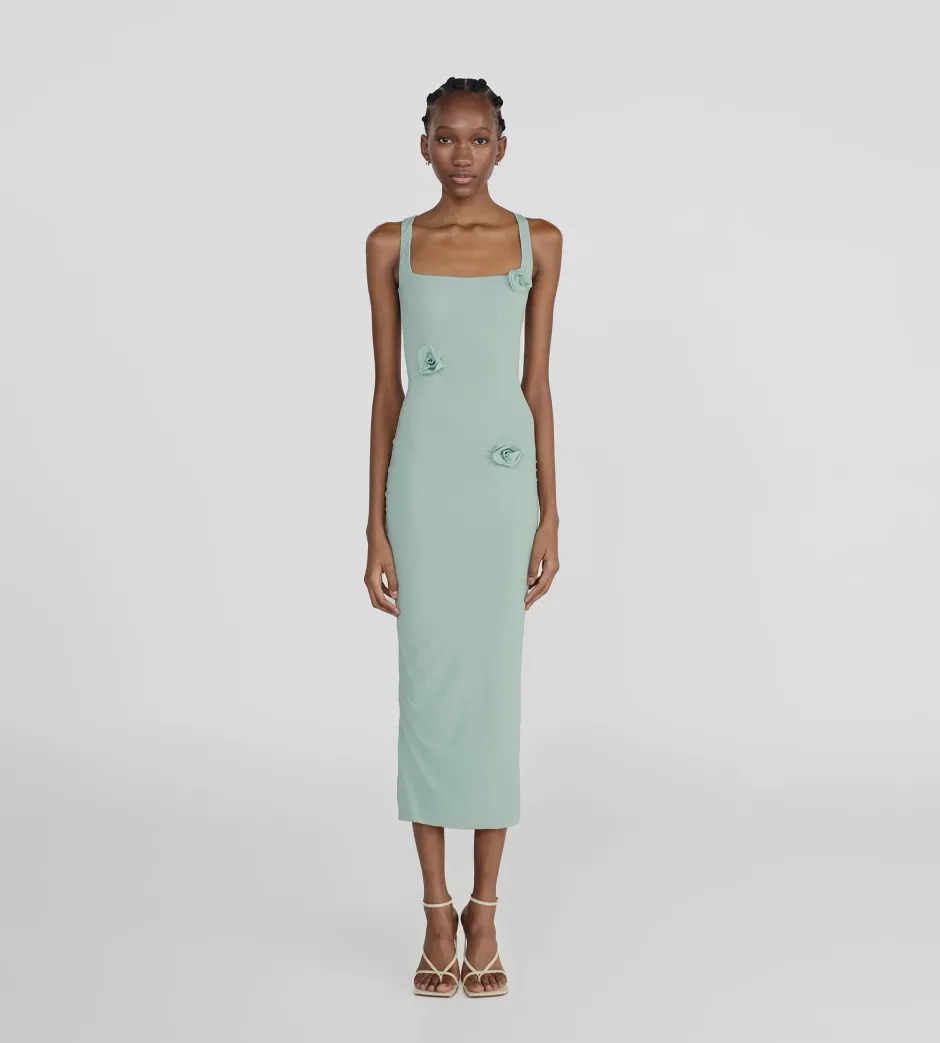Outlet - Ivy Dress - Salvia Midi | Midi Dresses