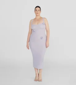 Outlet - Ivy Dress - Hazy Midi | Midi Dresses