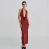 Hot - Lirio Dress - Chestnut Dresses | Long Dresses