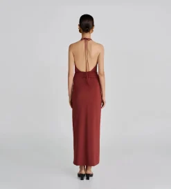 Hot - Lirio Dress - Chestnut Dresses | Long Dresses