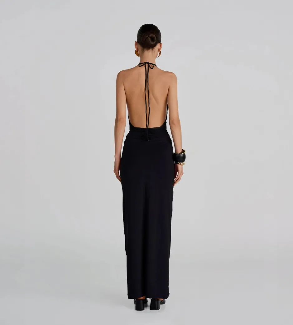 Clearance - Lirio Dress - Black Dresses