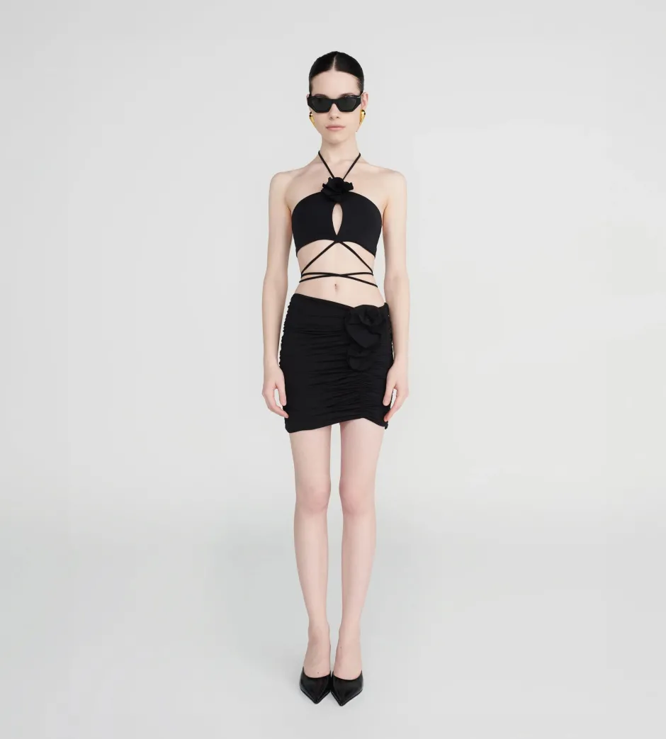 Sale - Margua Skirt - Black Coverups | Mini Skirts