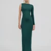 New - Negrete Dress - Emerald Green Dresses | Long Dresses