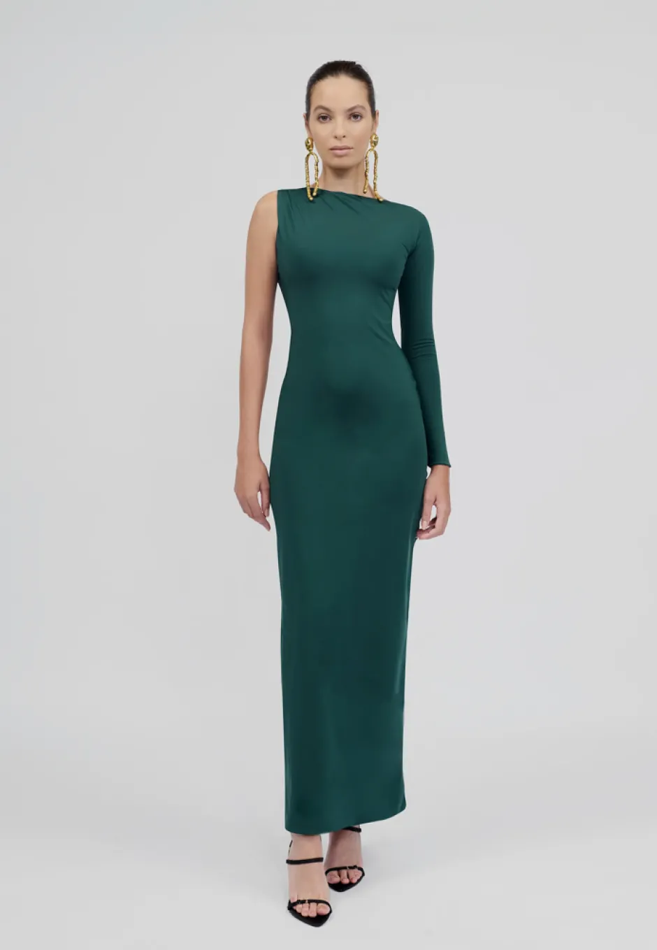 New - Negrete Dress - Emerald Green Dresses | Long Dresses