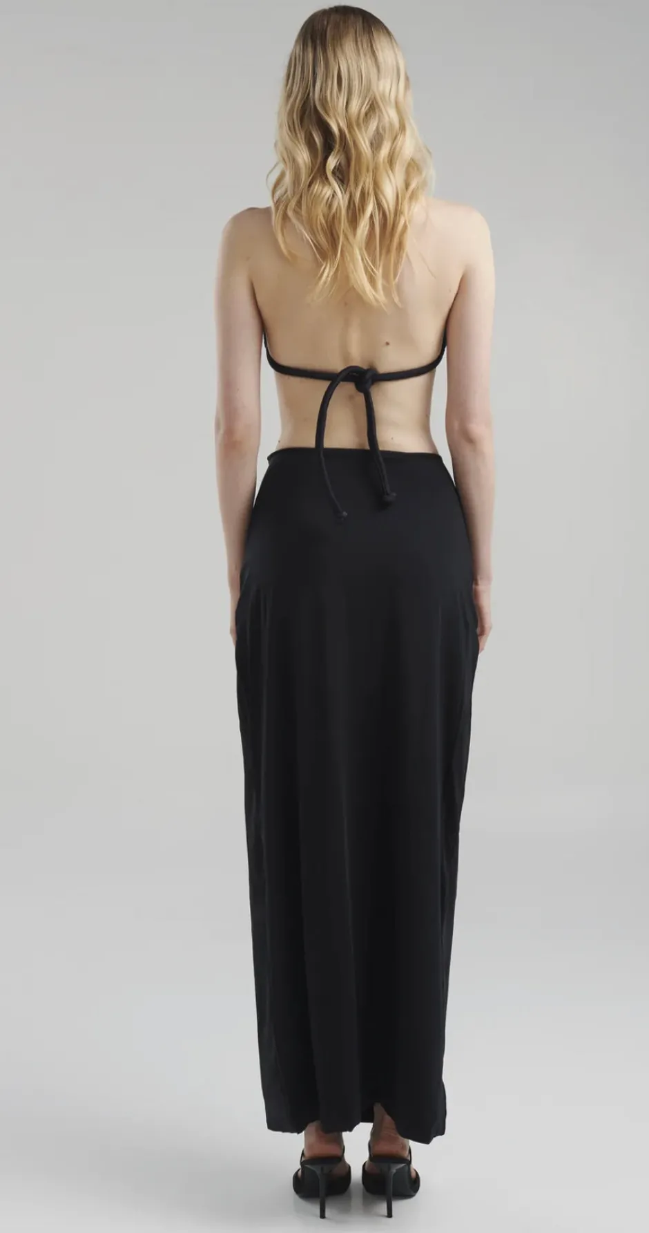 Online - Sinara Maxi Skirt - Black Long Skirts