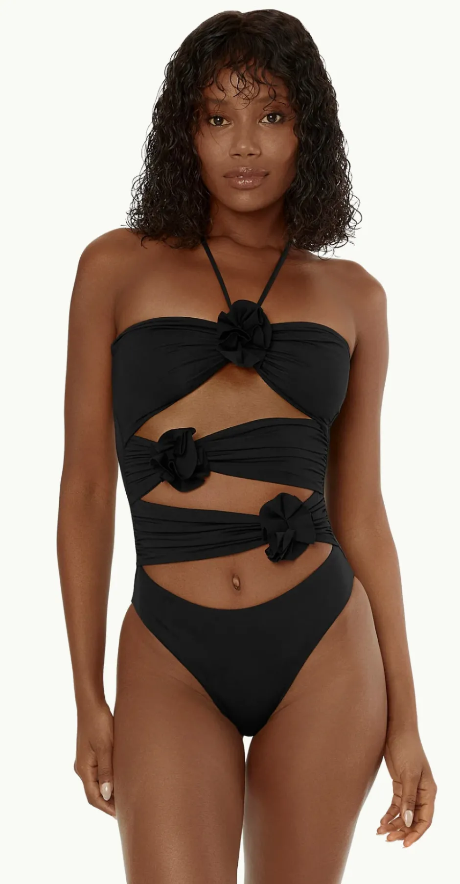 New - Trinitaria Swimsuit - Black One Piece