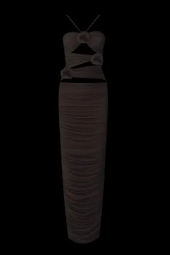 Discount - Veranera Dress - Wood Midi | Midi Dresses