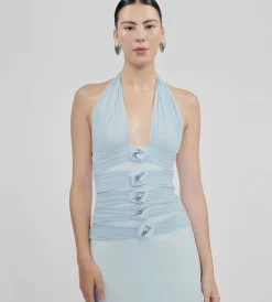 Online - Villadiego Dress - Arctic Midi | Midi Dresses