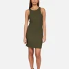 Sale - Judah Racer Tank Dress - Army Dresses | Mini Dresses
