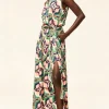 Sale - Anabella Dress - Mosaic Coral Midi | Midi Dresses