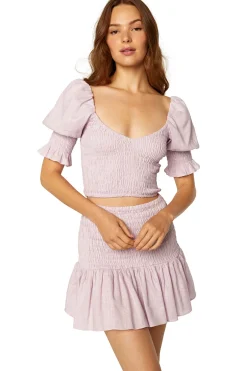 Discount - Azar Skirt - Lavender Mini Skirts