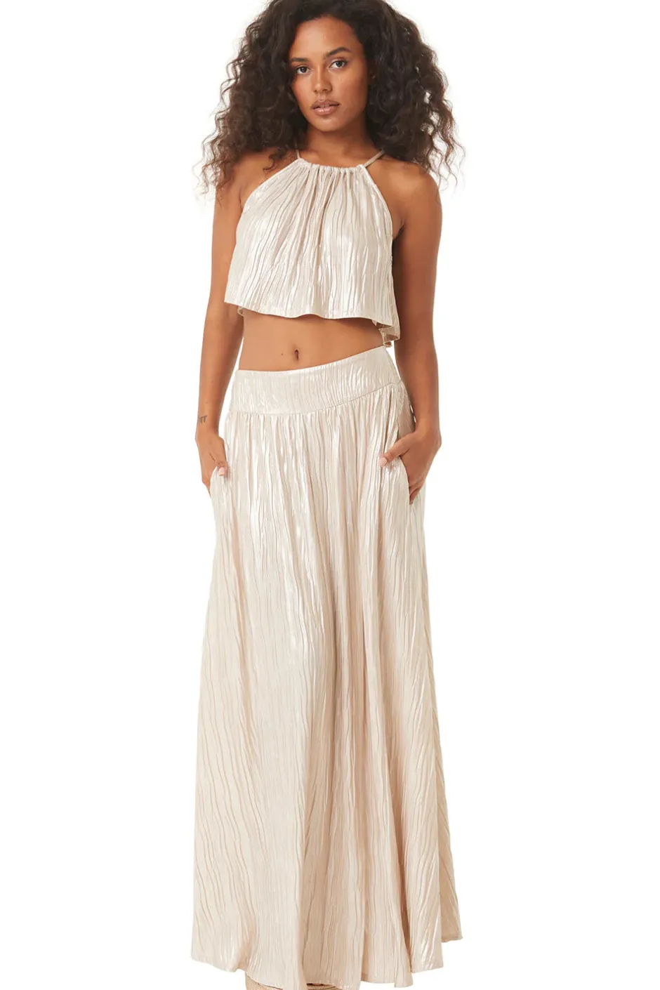 Best - Balena Skirt - Mother of Pearl Long Skirts