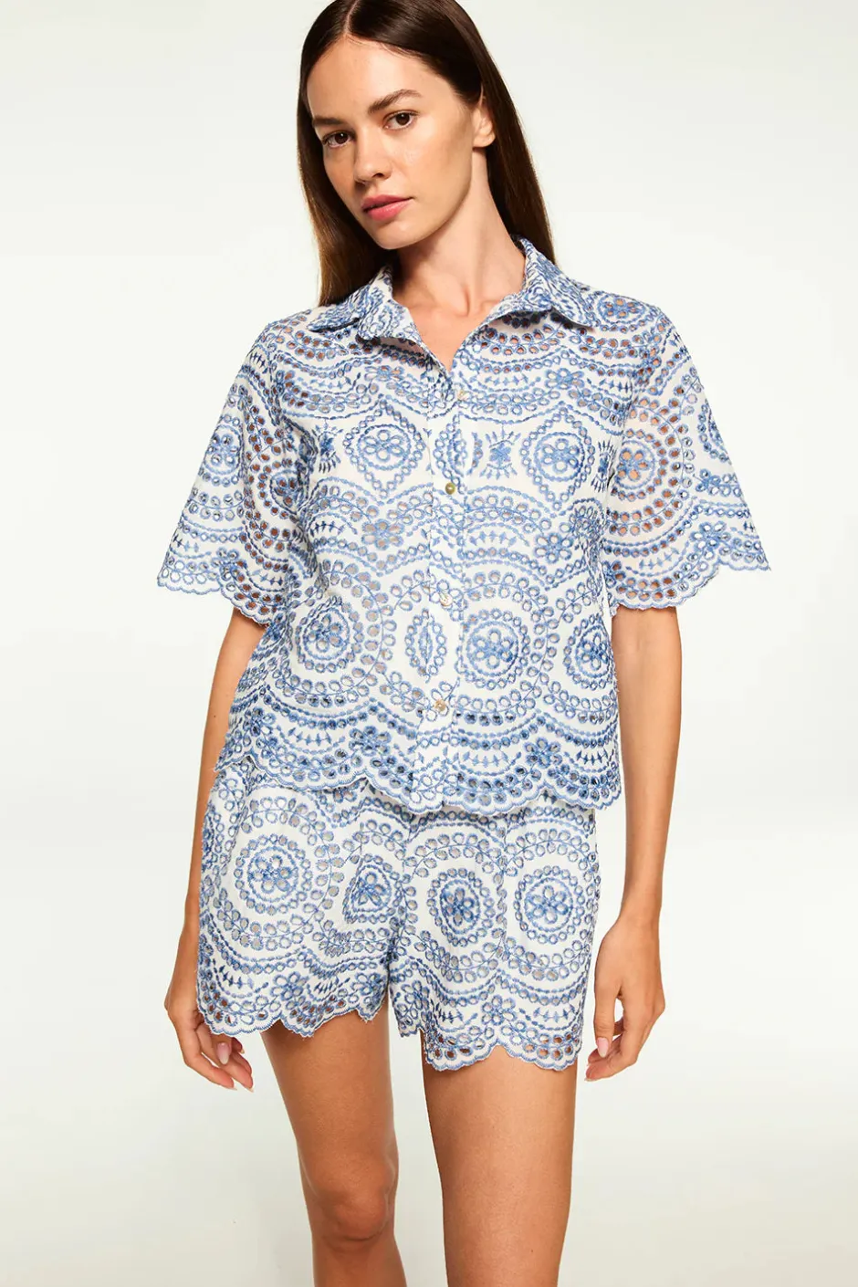Sale - Belen Shorts - Blue Shorts