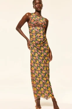 Discount - Blythe Dress - Plumeria Mix Midi | Midi Dresses