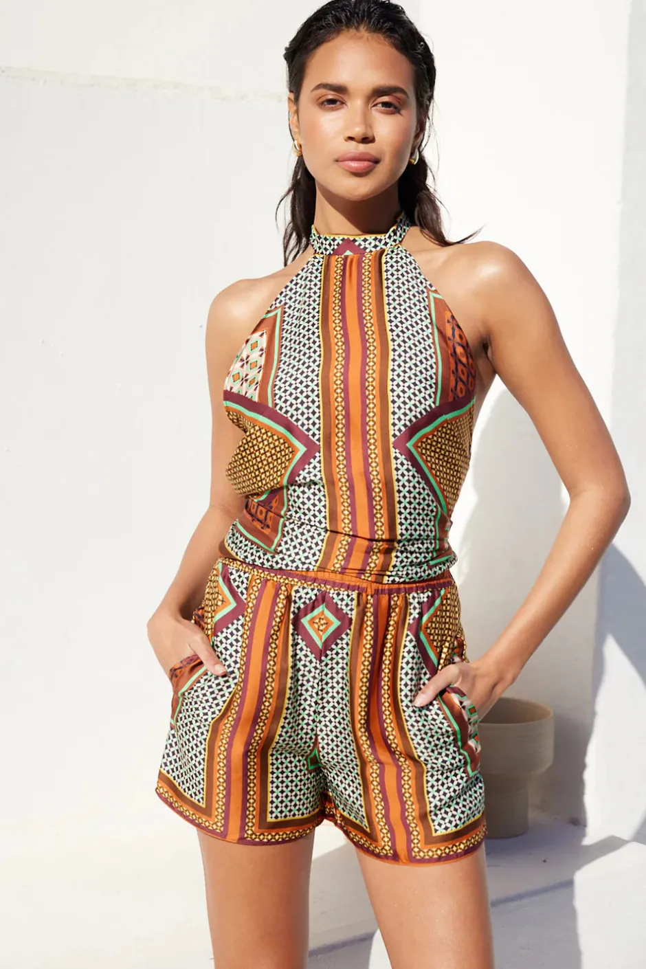 Best - Elam Short - Positano Scarf Shorts