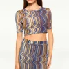 Clearance - Love Top - La Banda Blue Crop Tops