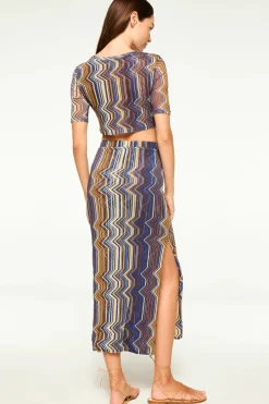Clearance - Love Top - La Banda Blue Crop Tops