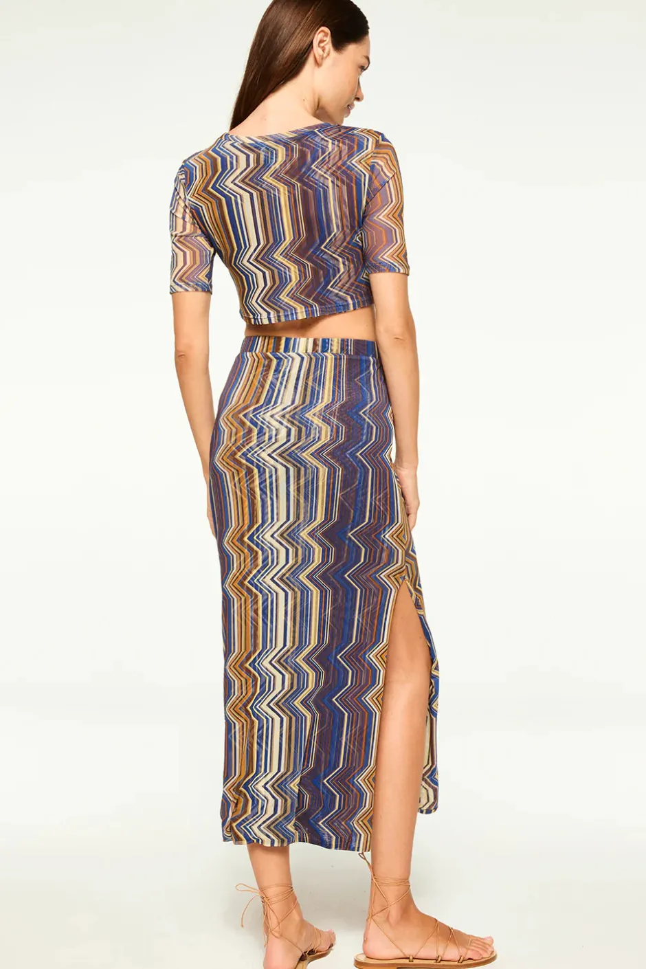 Clearance - Love Top - La Banda Blue Crop Tops